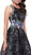 Sleeveless Embroidered Lace Scoop A-line Dress