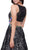 Sleeveless Embroidered Lace Scoop A-line Dress