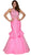 Nox Anabel - 8284 Beaded Illusion Halter Mermaid Dress