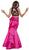 Sexy Sleeveless Two-piece Jewel Trumpet Dress