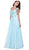 Adorned Lace Bodice Sleeveless Chiffon Dress