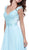 Nox Anabel - 8302 Adorned Lace Bodice Sleeveless Chiffon Dress