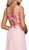 Floral Applique Illusion Bateau A-line Dress