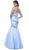 Nox Anabel - 8328 Beaded Off-Shoulder Trumpet Evening Gown