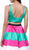 Two-Piece Bateau Mikado Evening Dress