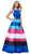 Long Sleeveless Mikado Evening Dress