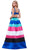 Long Sleeveless Mikado Evening Dress