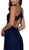 Beaded Lace Halter Chiffon A-line Dress