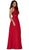 Beaded Lace Halter Chiffon A-line Dress