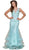 Nox Anabel - Y021 Embroidered Ruffled Mermaid Gown