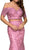 Nox Anabel - A062 Off Shoulder Lace Two-Piece Sheath Gown