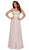 Strapless Beaded Chiffon A-line Dress