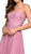 Strapless Beaded Chiffon A-line Dress