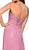 Strapless Beaded Chiffon A-line Dress