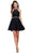 Nox Anabel - 6225 Illusion High Halter Lace Cocktail Dress