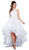 Nox Anabel - 8304 Bejeweled Lace Bodice High-Low Tulle Gown