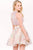 Two Piece Multi Printed Short Dress 47058
