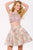 Two Piece Multi Printed Short Dress 47058