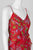Nanette Nanette Lepo - NX8S19J22 Printed V-neck Long A-line Dress In Red and Print