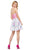 Nox Anabel - 6226 Embroidered High Halter Cocktail Dress