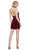 Lace Appliqued High Halter Illusion Dress