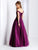 Clarisse - 3553 Embellished Off-Shoulder Ballgown in Purple
