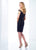 Social Occasions by Mon Cheri - 118867 Ruched Off-Shoulder Dress In Black
