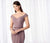Cameron Blake - 218626 Off Shoulder Pleated Chiffon Formal Gown in Brown