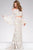 Off the Shoulder Prom Dress  With  Bell Sleeves 45894