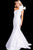 JVN57913 Oversized Floral Ruffle Mermaid Gown