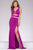 Jersey High Slit Two Piece Prom Dress 47501