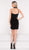 Colors Dress - 1984 Sequined Velvet Sheath Cocktail Dress in Black