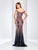 Clarisse - 3586 Off Shoulder Sequin Ombre Prom Dress in Pink