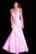 JVN49696 Sleeveless V-neck Mermaid Dress
