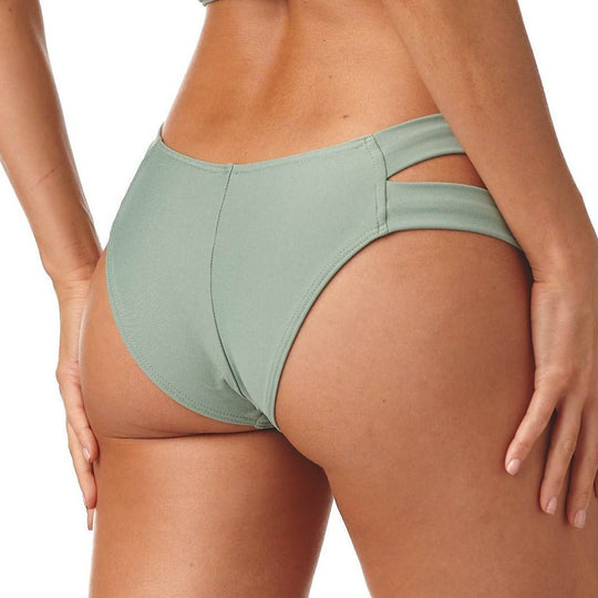 Pistache Added Coverage Euro Bikini Bottom