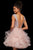 Sherri Hill - 53109 Beaded Ruffled A-Line Short Dress In Pink