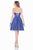 Terani Couture - 1621H1045 Lace Sweetheart A-Line Dress in Blue