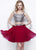 Primavera Couture - Sequined Two-Piece Party Dress 1319 in Pink.