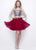 Primavera Couture - Sequined Two-Piece Party Dress 1319 in Pink.
