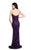 Primavera Couture - 9513 Strapless Glittering Evening Gown in Black