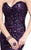 Primavera Couture - 9513 Strapless Glittering Allover Sequins Evening Gown - 1 Pc. Black in size 4 Available