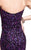 Primavera Couture - 9513 Strapless Glittering Allover Sequins Evening Gown - 1 Pc. Black in size 4 Available