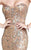 Primavera Couture - 9677 Strapless Sequined Sweetheart Evening Dress in Neutral