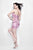 Primavera Couture - 9884 Sweetheart Fitted Cocktail Dress in Pink