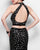 Primavera Couture - 9995 Bejeweled Two-Piece Evening Dress in Black
