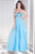 Alyce Paris B'Dazzle - 35678 Dress in Sky Blue Nude
