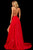 Sherri Hill - 52918 Two Piece Chiffon A-line Dress In Red