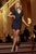 Sherri Hill - 53035 Beaded V-Neck Sheath Short Dress In Black and Multi-Color