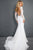 Rachel Allan Prima Donna - 5990 Long Sleeve Beaded Lace Mermaid Gown in White