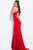 JVN53349 Embellished Halter Fitted Gown